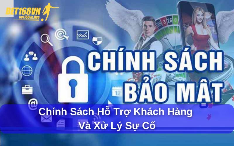 Chính sách bảo mật Bet168vn cam kết bảo vệ thông tin Chính sách hỗ trợ khách hàng và xử lý sự cố